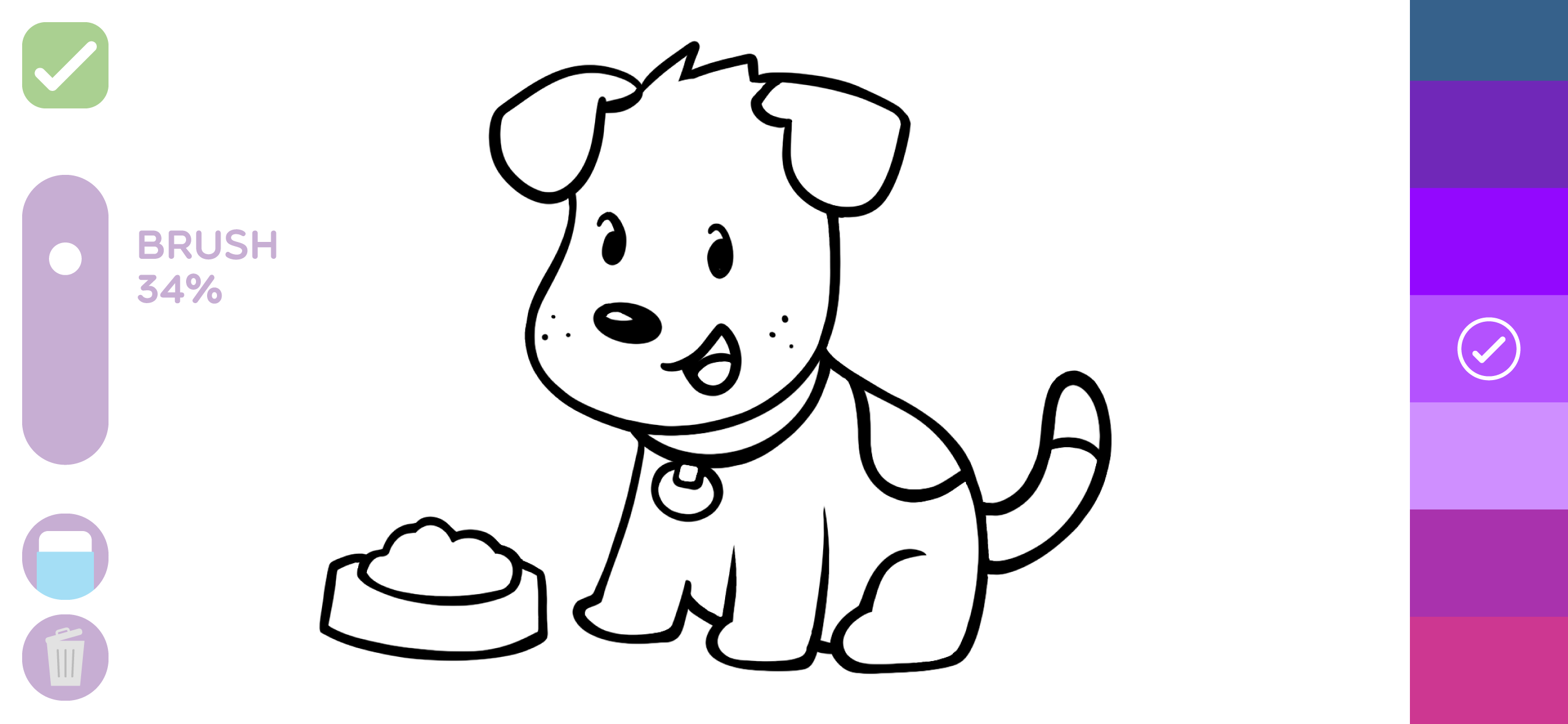 screenshot of dog